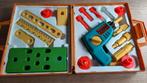 Vintage Fisher price tool kit, Ophalen of Verzenden, Gebruikt, Speelset