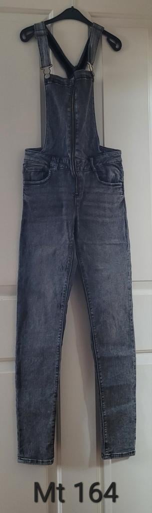 Zwarte spijker tuinbroek van Blue Ridge maat 164, Broek, Meisje, Ophalen of Verzenden, Zo goed als nieuw