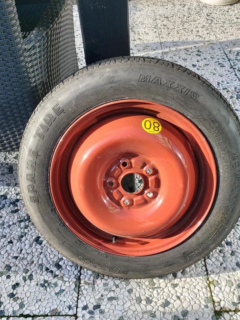Maxxis T135/90D16 Reservewiel - Zo goed als nieuw, Ophalen, 16 inch, Banden en Velgen, Nieuw