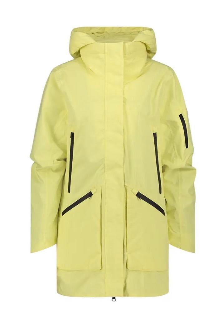 Human Nature dames parka Callais winddicht en waterdicht, Kleding | Dames, Jassen | Zomer, Zo goed als nieuw, Maat 42/44 (L), Geel