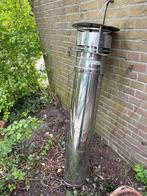 Dubbelwandige schoorsteen, Ophalen, Overige typen, Zo goed als nieuw, Rvs