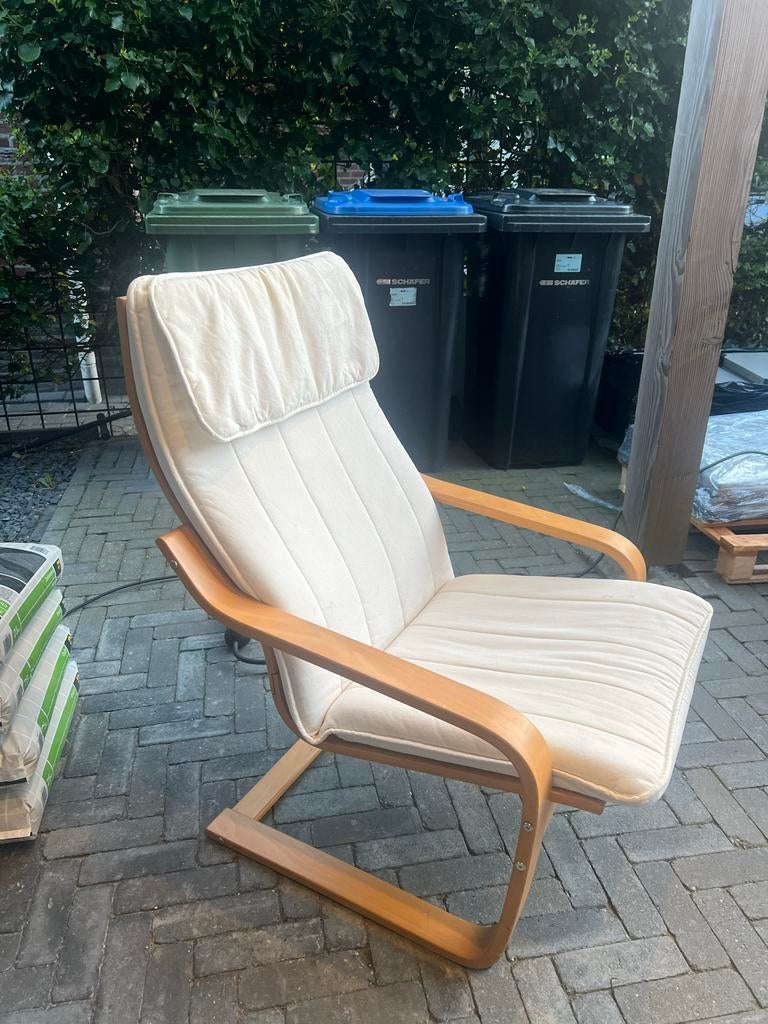 Ikea Poäng stoel, Huis en Inrichting, Stoelen, Gebruikt, Overige kleuren, Ophalen of Verzenden, Eén