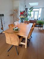 Gebruikte uitschuifbare Ikea eettafel, Huis en Inrichting, Tafels | Eettafels, Gebruikt, 200 cm of meer, Rechthoekig, 50 tot 100 cm