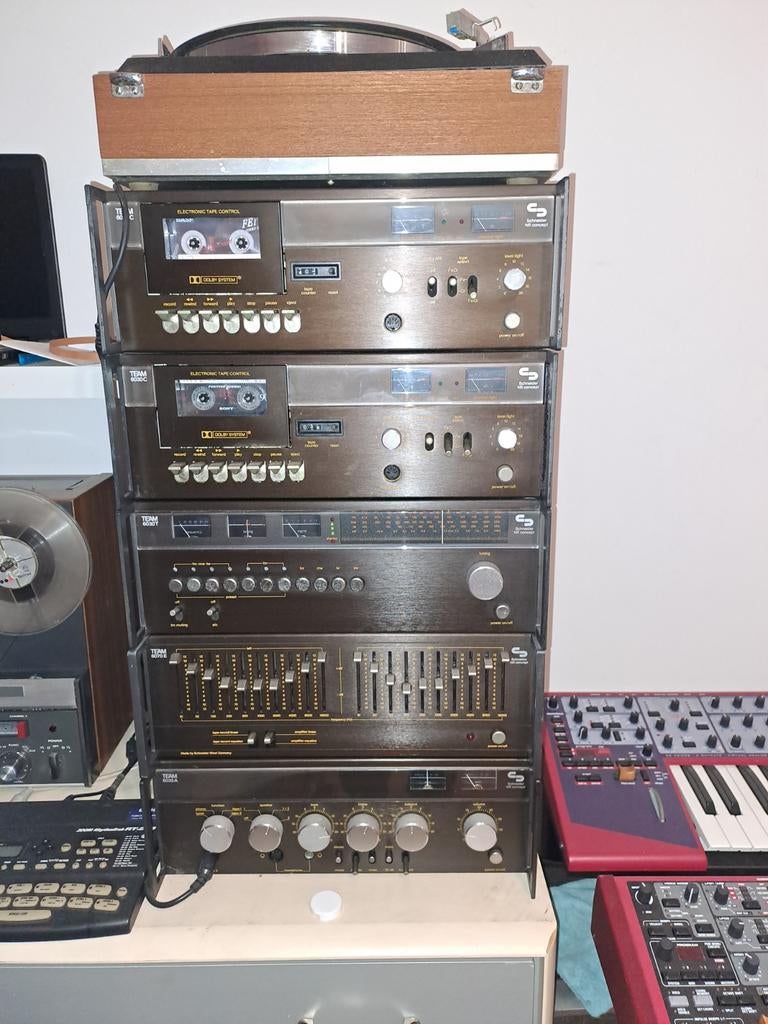 Schneider hifi toren, Ophalen, Cassettedeck, Philips