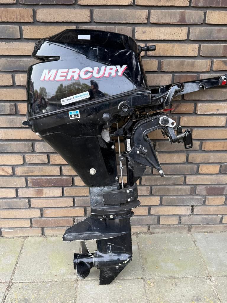 Mercury 9.9pk kortstaart 2 cilinder buitenboordmotor 2010, Watersport en Boten, Ophalen, Gebruikt, 5 tot 10 pk, Viertaktmotor