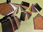leer stalen leer lappen, Hobby en Vrije tijd, Stoffen en Lappen, Ophalen, Overige kleuren, Leer of Kunstleer, Zo goed als nieuw