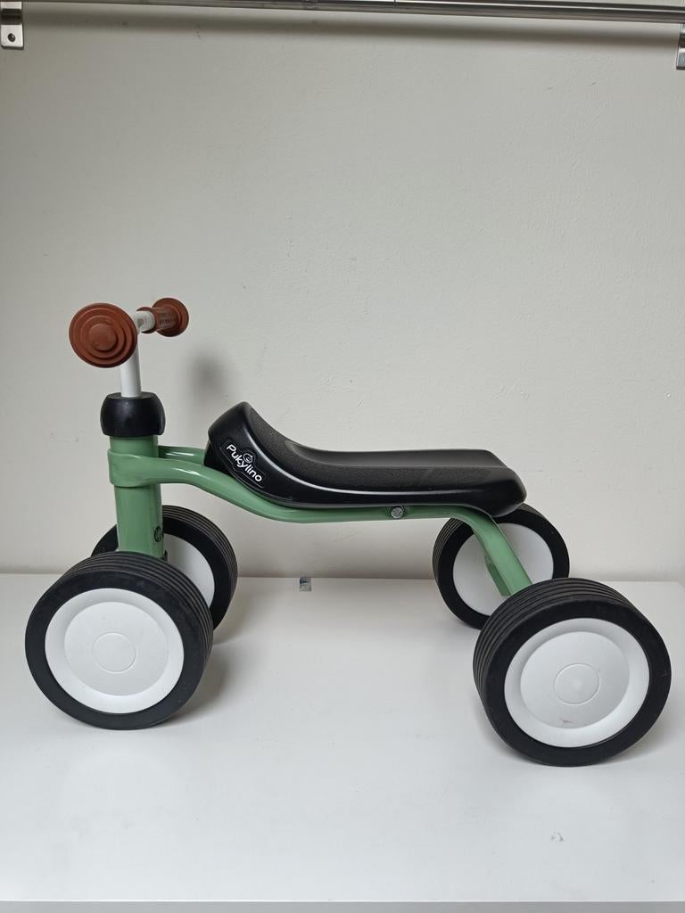 Pukylino retro groen, Kinderen en Baby's, Speelgoed | Buiten | Voertuigen en Loopfietsen, Ophalen of Verzenden, Zo goed als nieuw