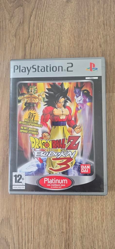 Dragon Ball Z Budokai 3 Platinum PS2 (zonder boekje), Spelcomputers en Games, Games | Sony PlayStation 2, Gebruikt, Vechten, 2 spelers