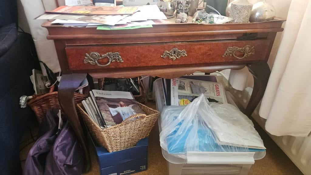 Antieke noten houten meubels, Ophalen of Verzenden