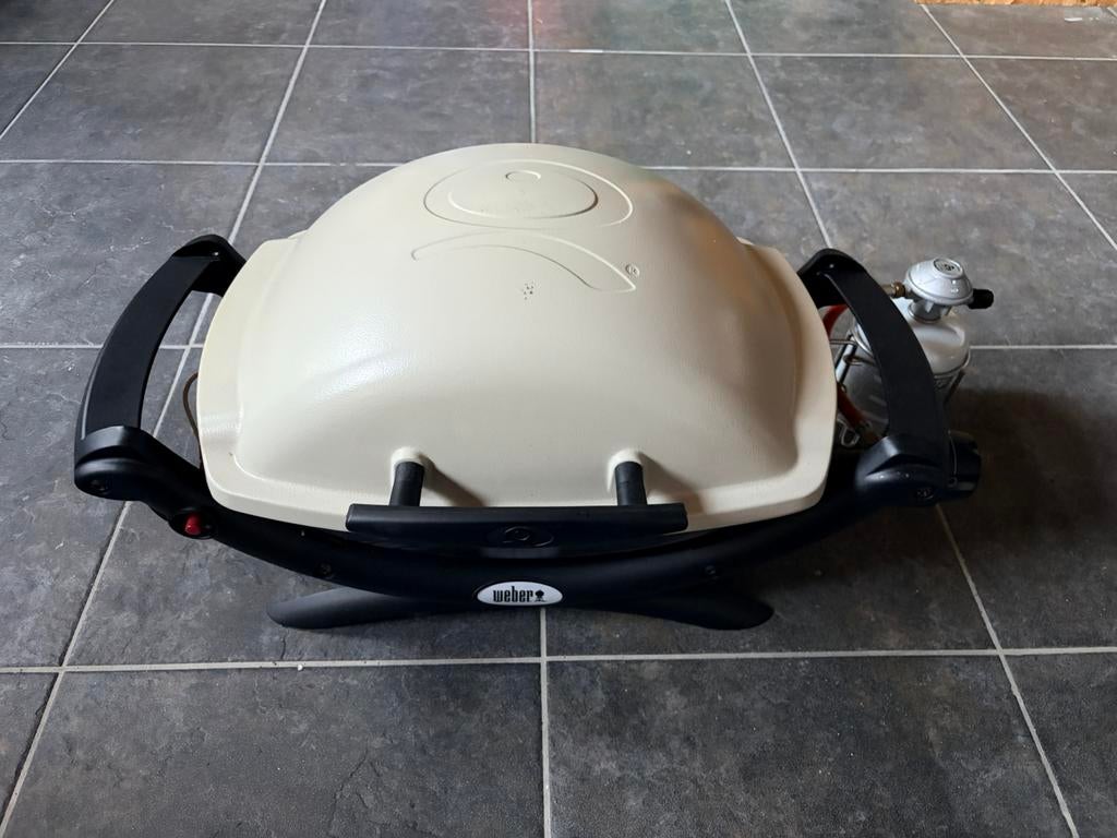 Weber Q1000 gasbarbecue, Ophalen, Gebruikt