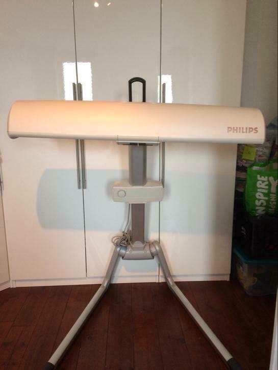 Amper gebruikt! Philips innergize infrarood/bruiningslampen, Witgoed en Apparatuur, Zonnebanken en Gezichtsbruiners, Zo goed als nieuw