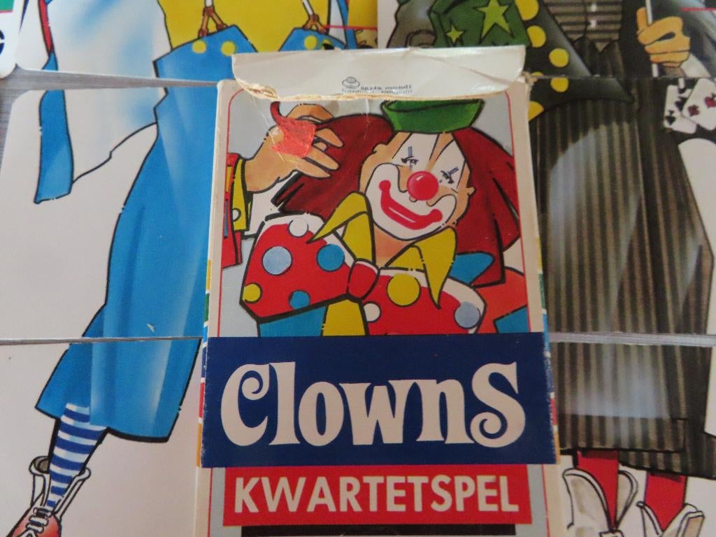 Kwartet Fleuril Clowns, Ophalen of Verzenden, Zo goed als nieuw, Kwartet(ten)