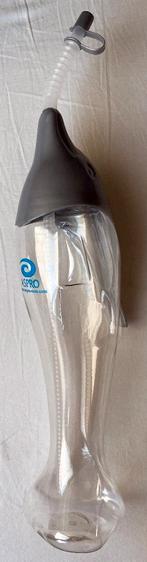Drinkbeker Dolfijn uit Dolfinarium, met deksel, lengte 39 cm, Ophalen of Verzenden, Zo goed als nieuw, Aspro Parks Group