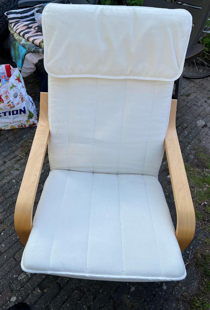 Ikea stoel, Huis en Inrichting, Fauteuils, Ophalen, Gebruikt, Hout, 50 tot 75 cm