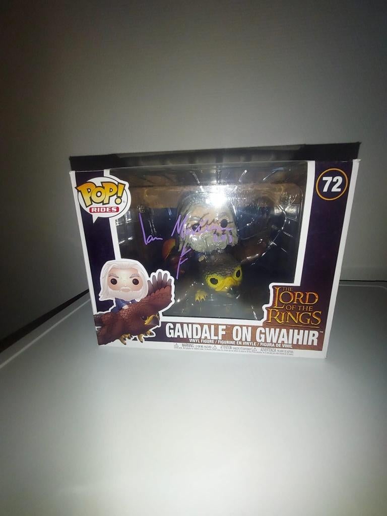 Gandalf Funko Pop - Handtekening Ian McKellen, Ophalen of Verzenden, Gebruikt