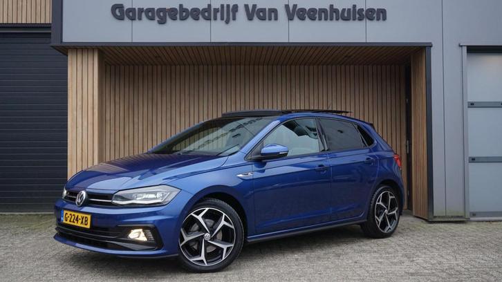 Volkswagen Polo 1.5 TSI 150pk DSG 5Drs 3x R-Line Pano.Dak Le, Auto's, Volkswagen, Bedrijf, Te koop, Polo, ABS, Achteruitrijcamera