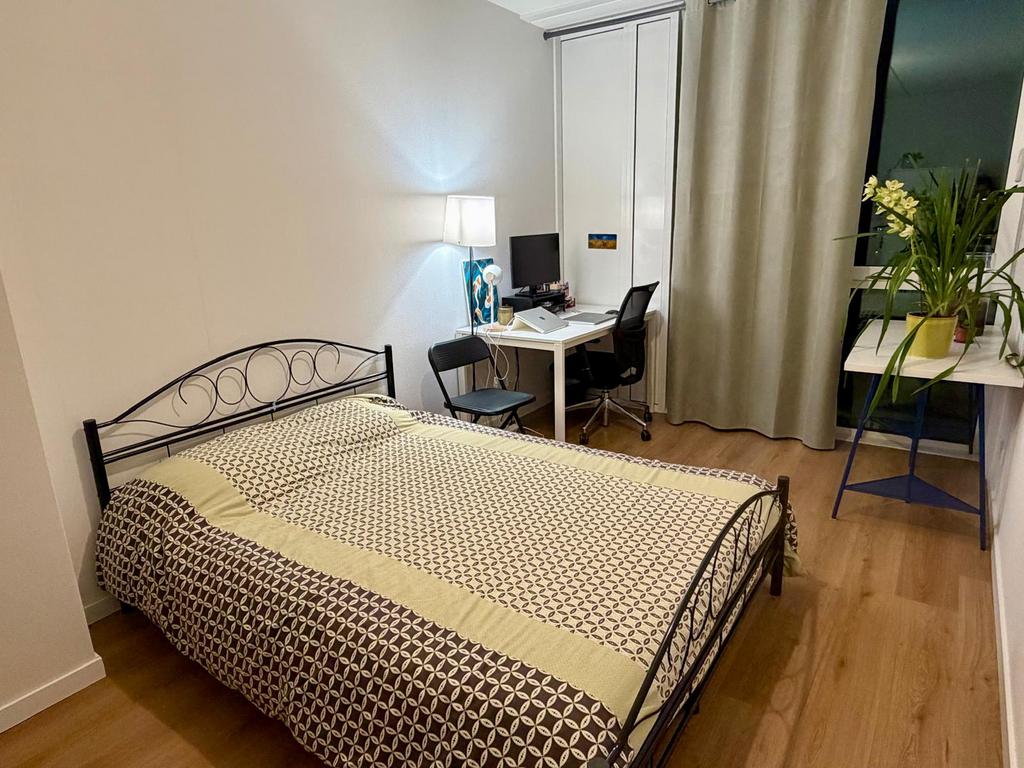 Bed + Mattress (IKEA ÅBYGDA) – Excellent Condition, Wit, Tweepersoons, Zo goed als nieuw, Hout