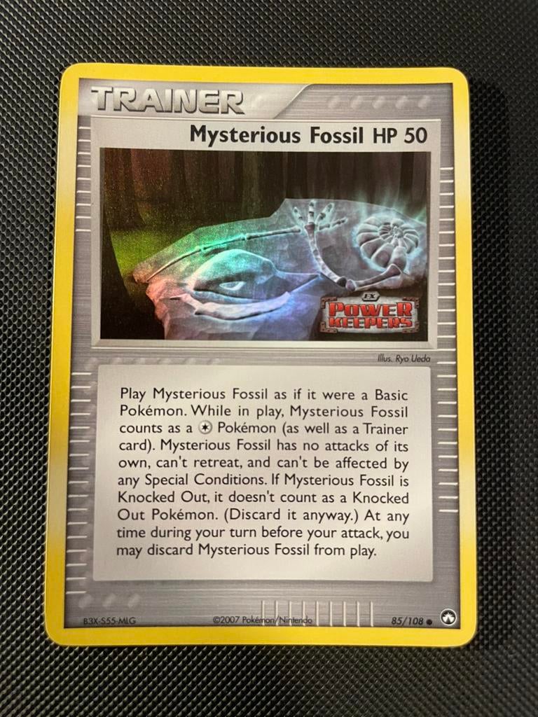 Mysterious Fossil HP 50 Reverse Holo Ex Power Keepers 85/105, Verzenden, Zo goed als nieuw