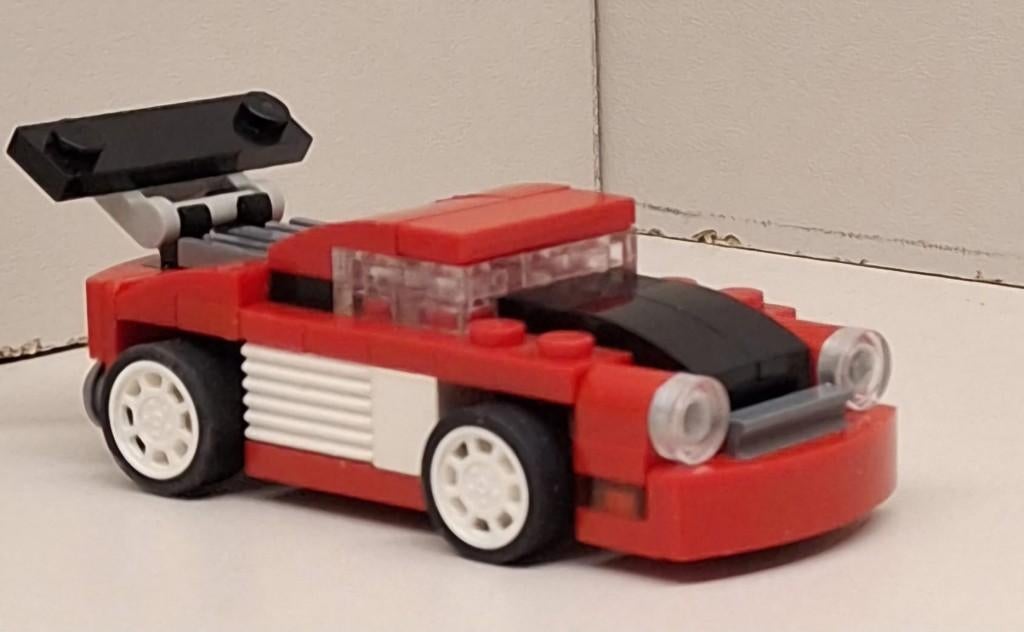 31055 LEGO Creator Red racer, Lego, Compleet, Ophalen of Verzenden, Zo goed als nieuw