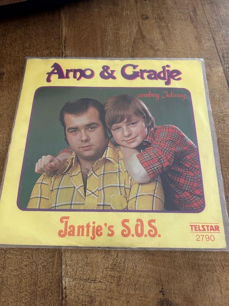 Arno en Gradje-Jantjes S.O.S., Cd's en Dvd's, 7 inch, Single, Ophalen of Verzenden, Zo goed als nieuw