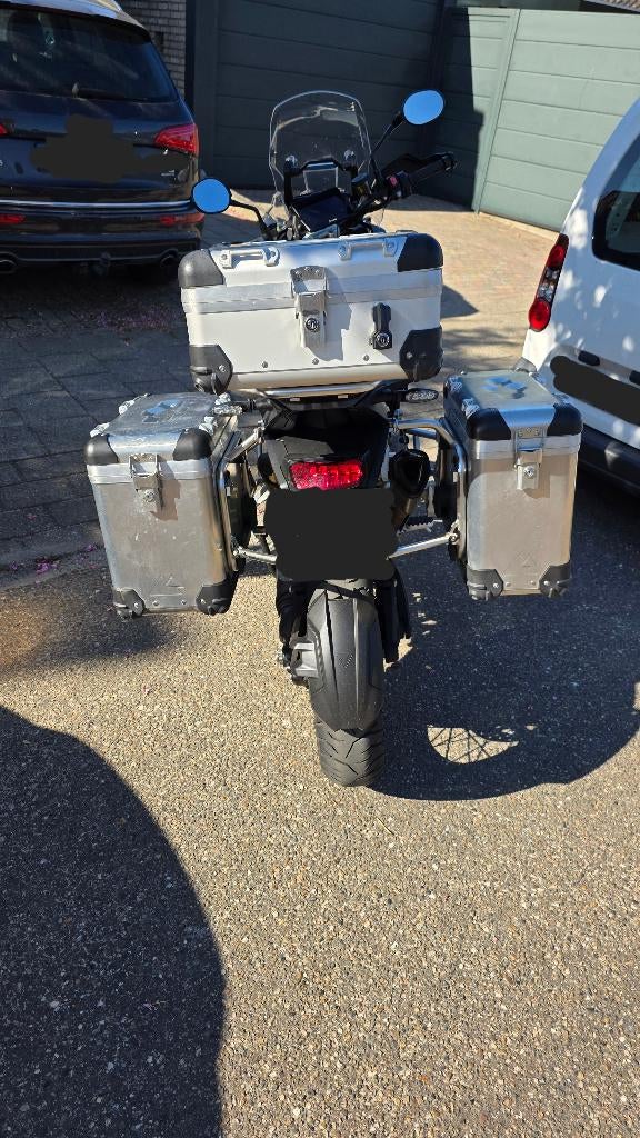 Touratech Zega Pro Panniers + topkoffer + Bagagedrager, Ophalen of Verzenden, Zo goed als nieuw