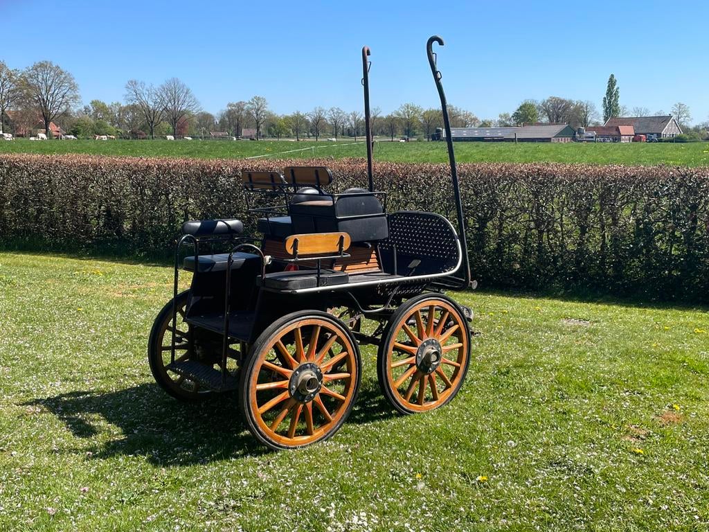 Menwagen, Dieren en Toebehoren, Rijtuigen en Koetsen, Zo goed als nieuw, Overige typen, Paard of Pony