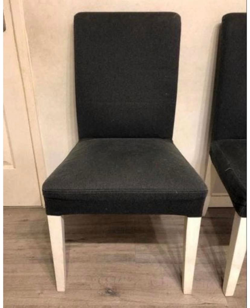 Eetkametstoelen IKEA Bergmund, Ophalen, Gebruikt, Vijf, Zes of meer stoelen, Stof