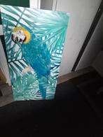 Canvas schilderij papagaai voor binnen en buiten 100X50 CM, Huis en Inrichting, Woonaccessoires | Schilderijen, Tekeningen en Foto's