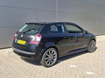 Fiat Stilo 1.8-16V Sport 133pk Airco/Carplay ✅ (bj 2006), Gebruikt, Zwart, Origineel Nederlands, 1200 kg