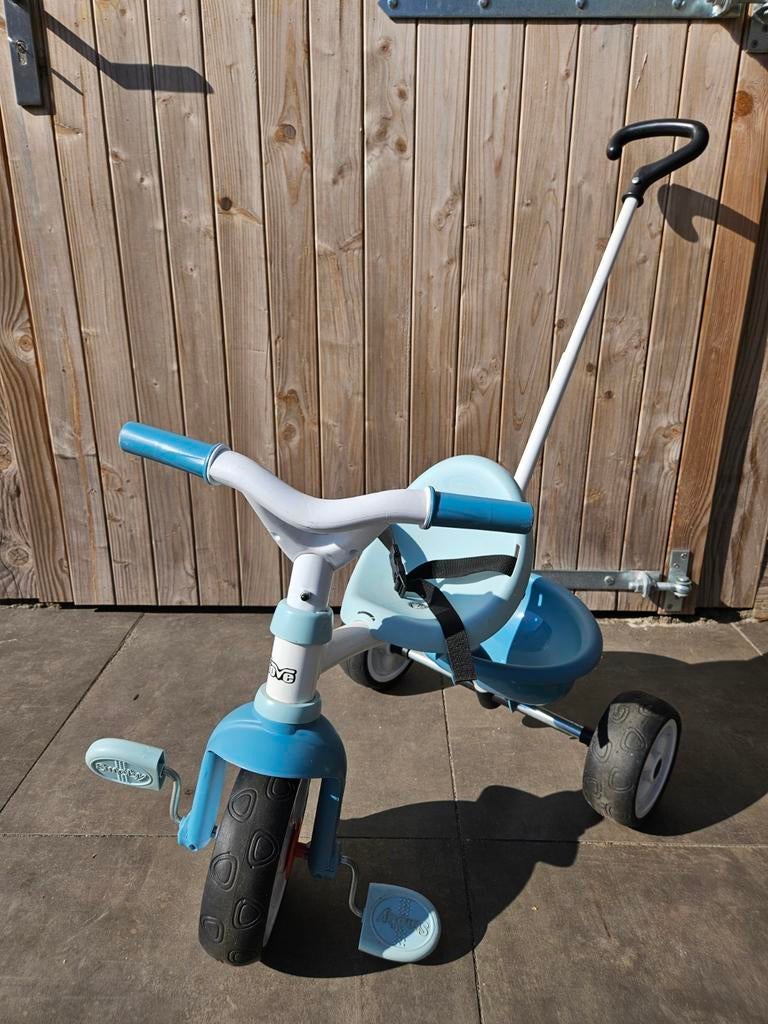 Smoby Be Move driewieler met duwstang, Ophalen, Zo goed als nieuw, Smoby, Duwstang