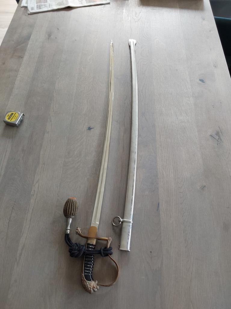 Cavalerie Sabel, Ophalen, Landmacht, Duitsland, Zwaard of Sabel