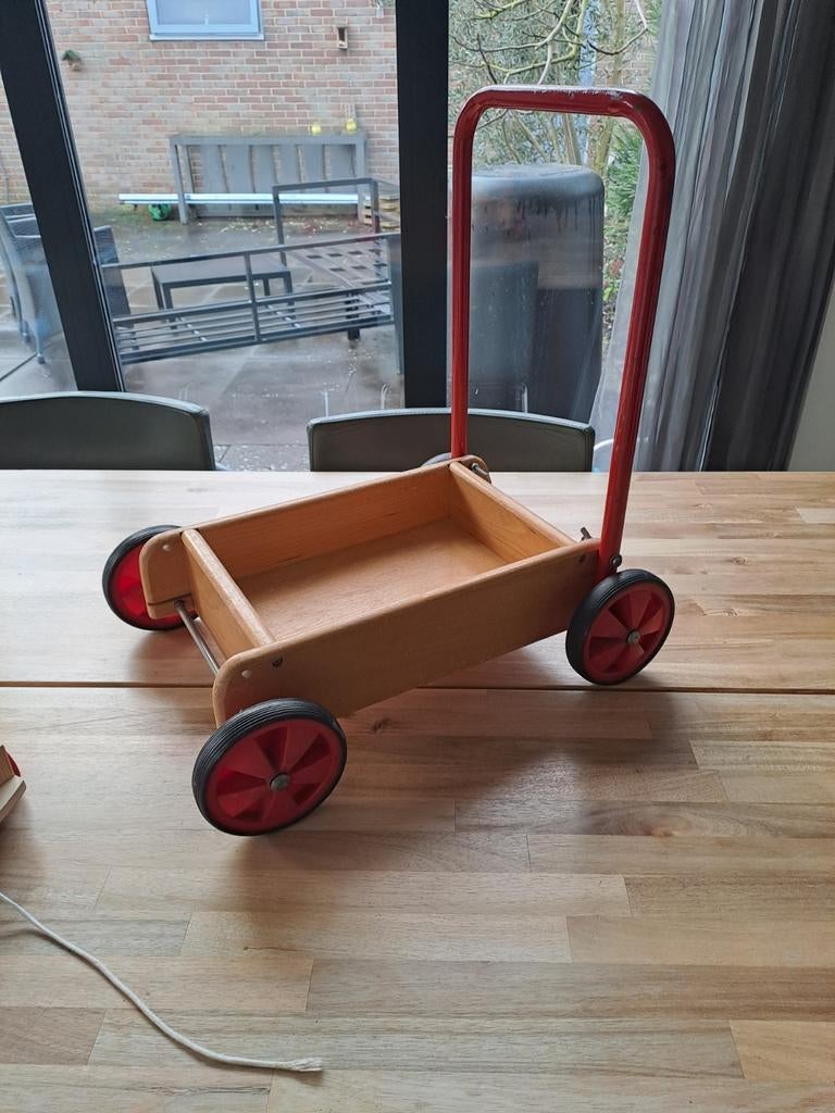 Vintage Loopkar / Speelgoedkar, Ophalen of Verzenden, Gebruikt