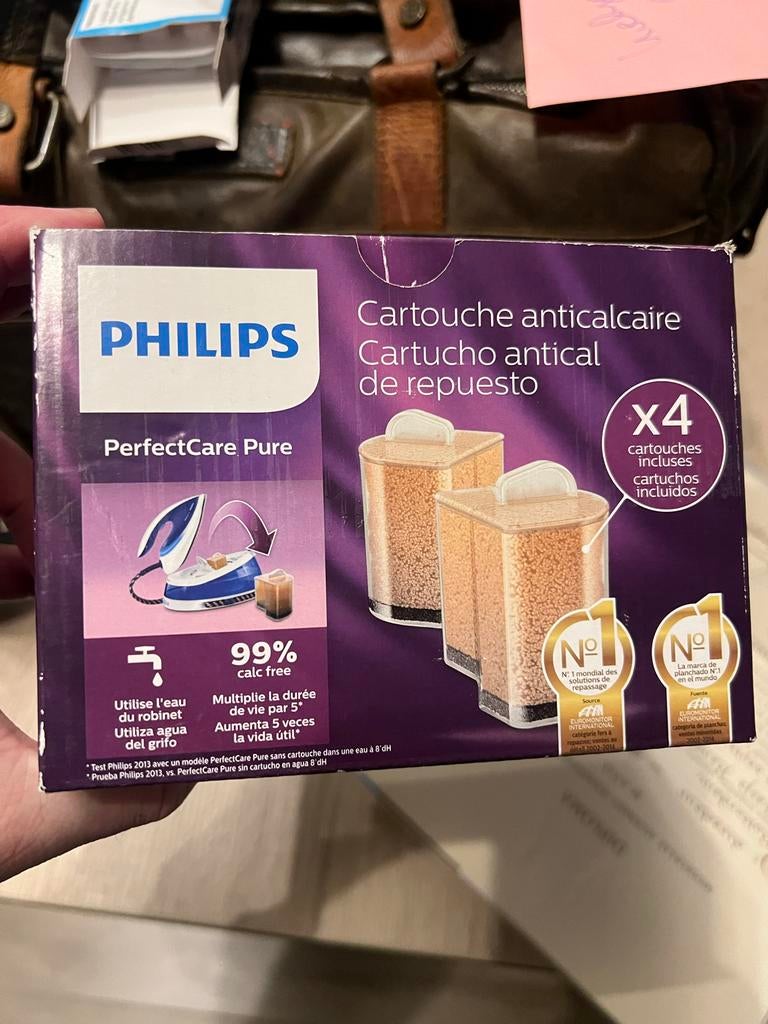 Gezocht: Philips PerfectCare Pure anti-kalk cassettes, Witgoed en Apparatuur, Strijkijzers en Strijkplanken, Ophalen of Verzenden