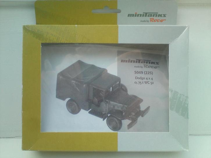 herpa / minitanks /Roco Dodge WC52 kitje. 1/87, Hobby en Vrije tijd, Modelauto's | 1:87, Nieuw, Bus of Vrachtwagen, Herpa, Ophalen of Verzenden