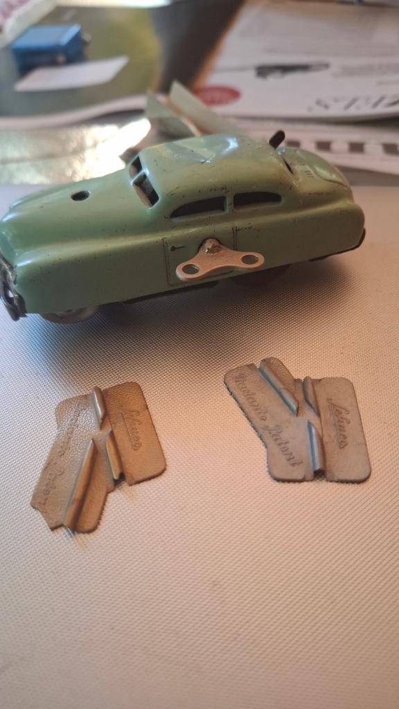 Schuco auto jaren 50, Antiek en Kunst, Antiek | Speelgoed, Verzenden