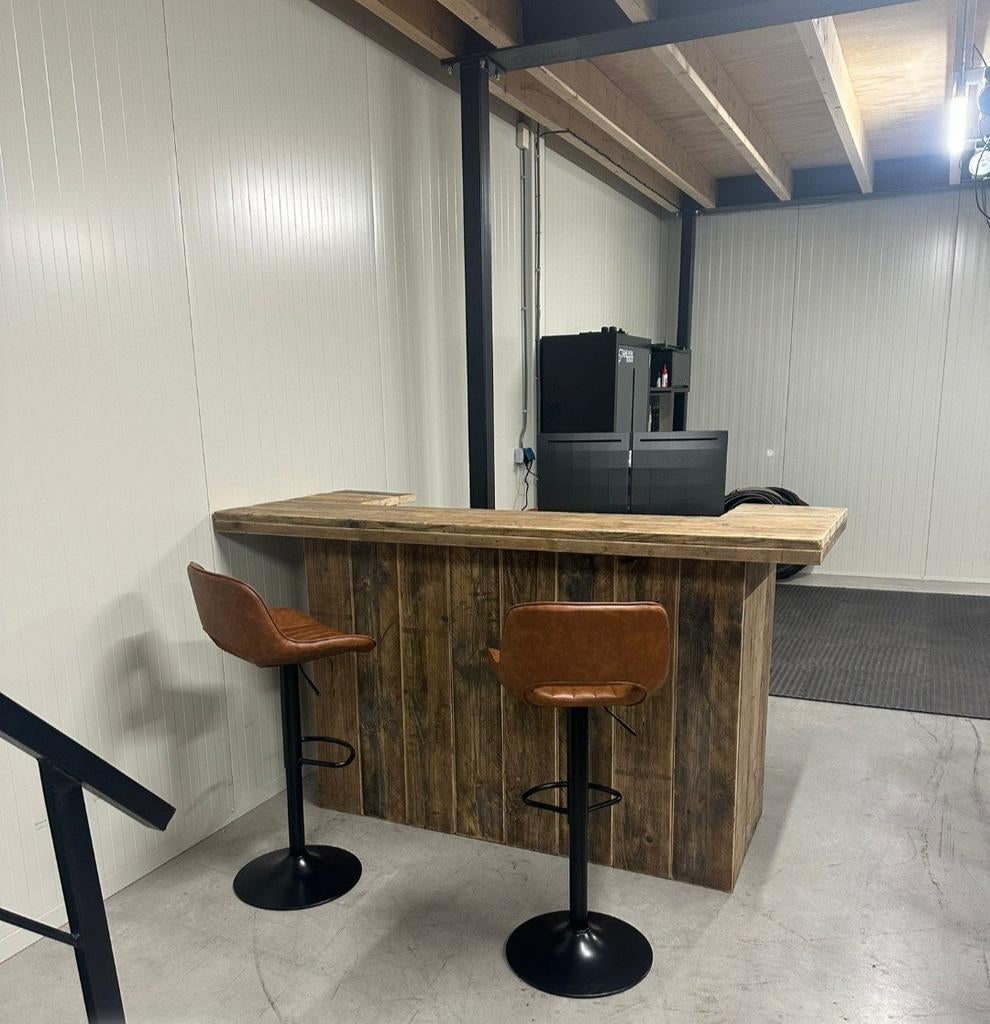 Steigerhout Douglas balie toonbank bar koffie bar, Ophalen of Verzenden