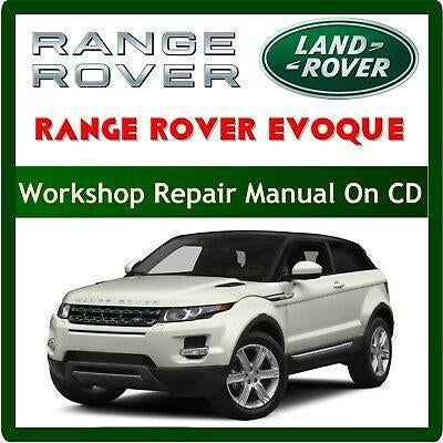 Range Rover Evoque L538 2011-2018 Workshop manual PDF op DVD, Verzenden