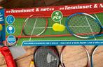 Tennisset voor kinderen, rackets, net, bal, badminton, Ophalen, Gebruikt