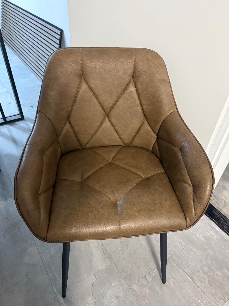Eettafel stoelen, Huis en Inrichting, Tafels | Eettafels, Ophalen, Gebruikt, Rechthoekig, 50 tot 100 cm