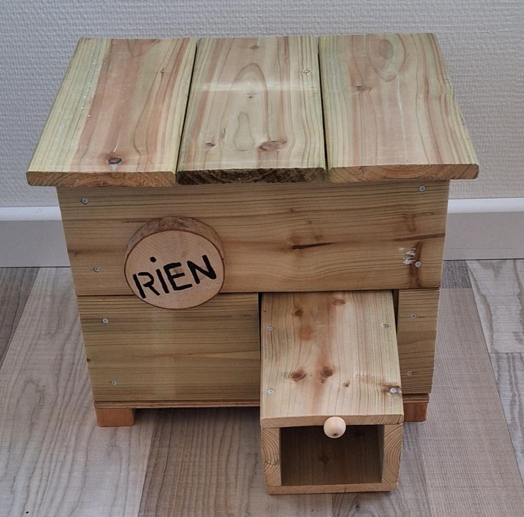 Egelhuis, Dieren en Toebehoren, Knaagdieren en Konijnen | Hokken en Kooien, Ophalen, Minder dan 75 cm, Hok, Minder dan 60 cm