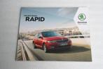Folder Skoda Rapid (08-2017) (28), Ophalen of Verzenden, Nieuw, Overige merken