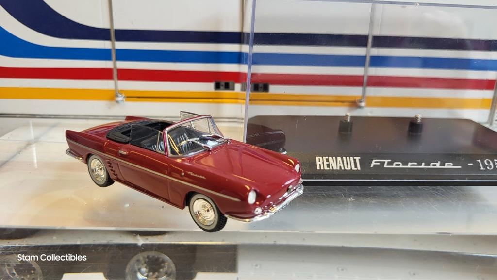 Norev Renault Floride Red - 1960, Auto, Norev, Ophalen of Verzenden, Zo goed als nieuw