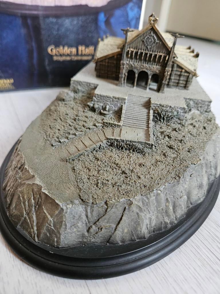 Weta Edoras Golden Hall (originele uitgave), Ophalen of Verzenden, Beeldje of Buste