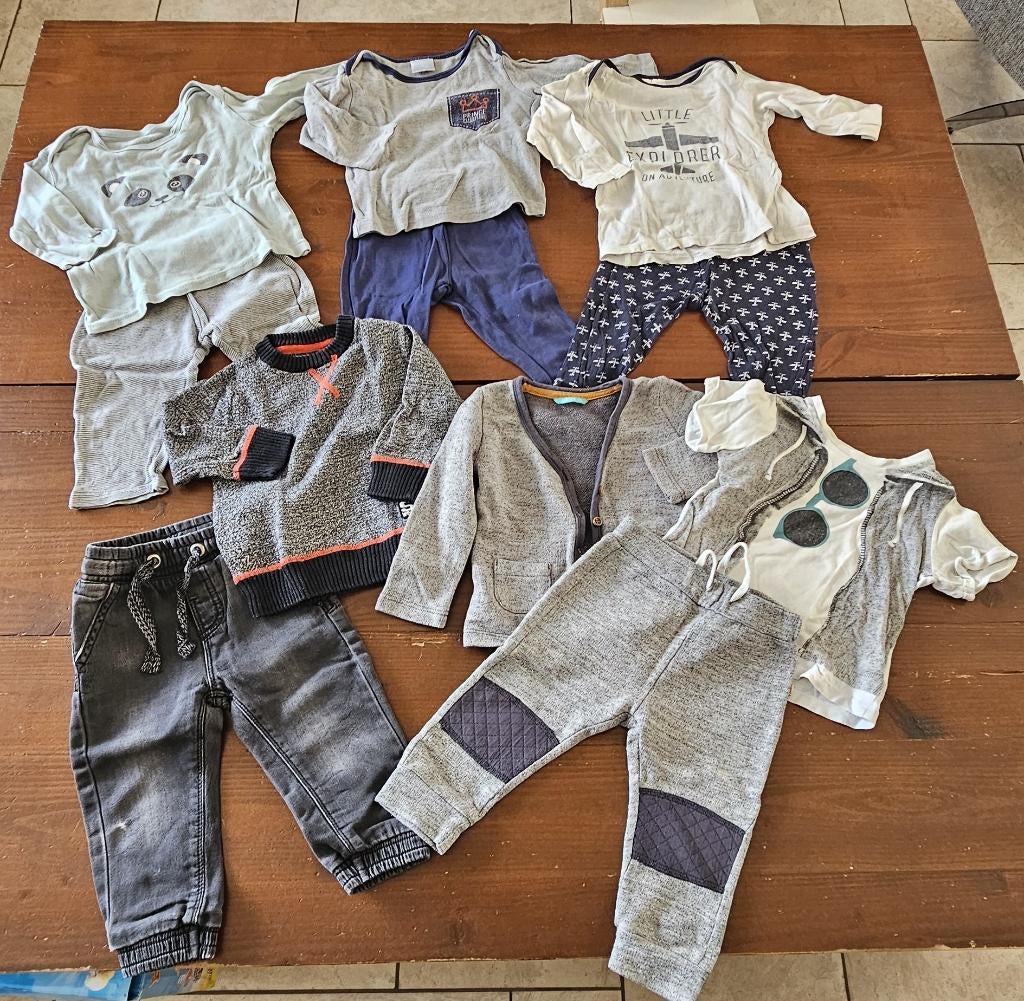 Kleding maat 74 (11 items), Kinderen en Baby's, Babykleding | Maat 74, Ophalen of Verzenden, Gebruikt, Jongetje, Overige typen