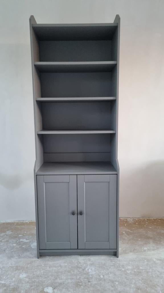 Ikea HAUGA kast grijs - Zo goed als nieuw, Ophalen, Met deur(en), 50 tot 100 cm, Zo goed als nieuw