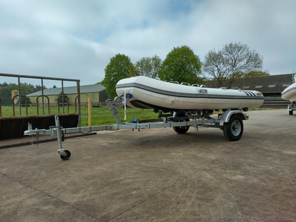 Rubberboot met trailer., Ophalen of Verzenden, Gebruikt, Overige typen