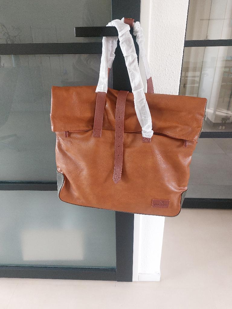 Leren Handtas laptoptas Rugtas Vanguard Nieuw, Ophalen of Verzenden, Nieuw, Overige merken, 30 tot 45 cm