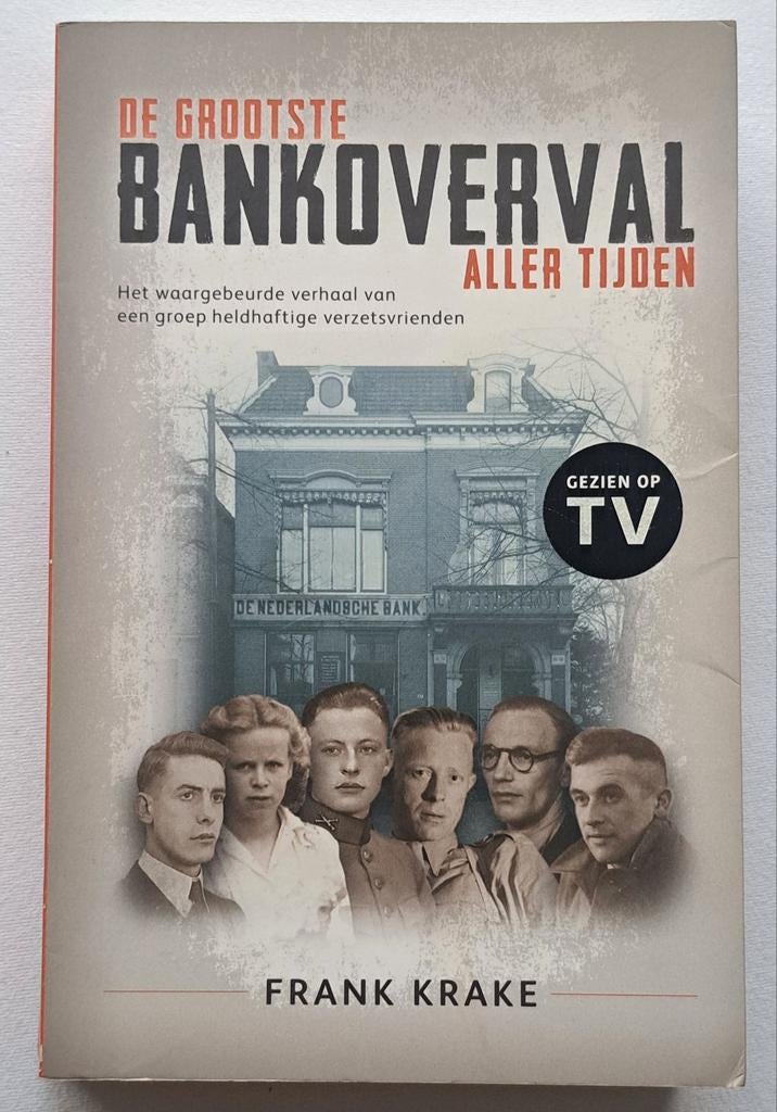 De grootste bankoverval aller tijden, Tweede Wereldoorlog, Nieuw, Ophalen of Verzenden, Frank Krake