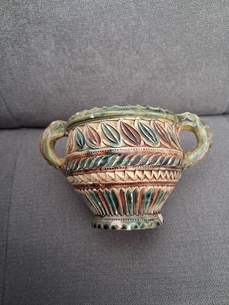 Fries  kerfsnede aardewerk, Ophalen of Verzenden