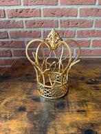 Goud kroontje woonaccessoire, Ophalen of Verzenden, Zo goed als nieuw